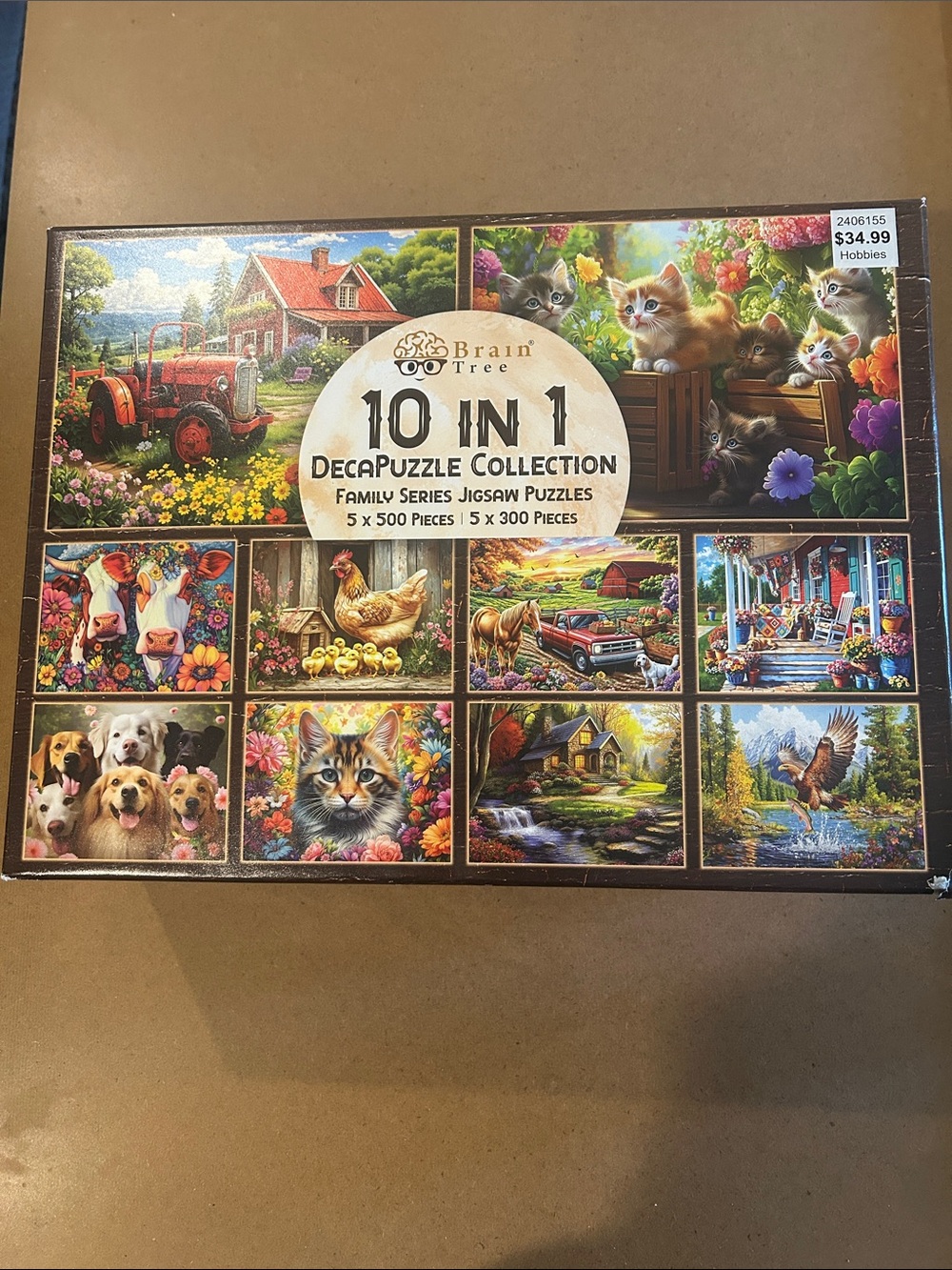 10 in 1 Deca Puzzle Collection